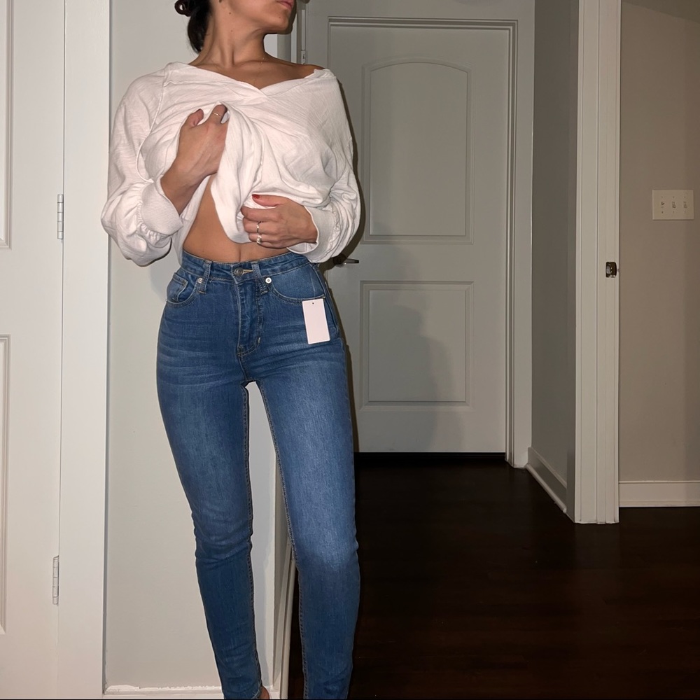 [23W] BP Denim High Waist Skinny Jeans